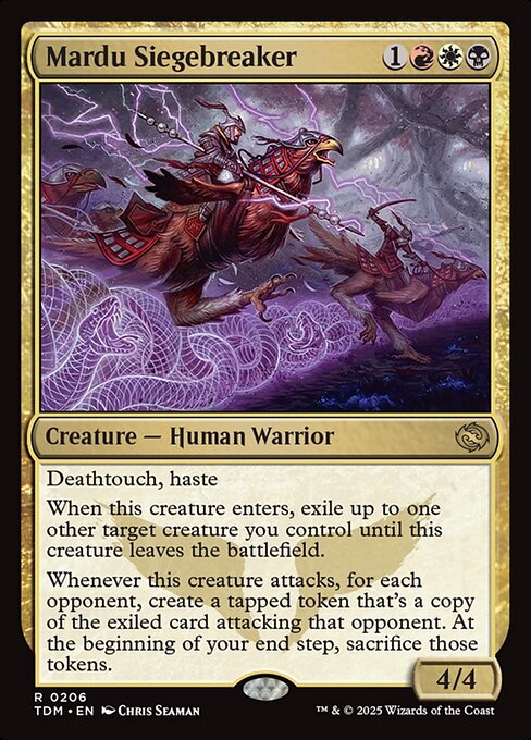 Mardu Siegebreaker - Tarkir: Dragonstorm