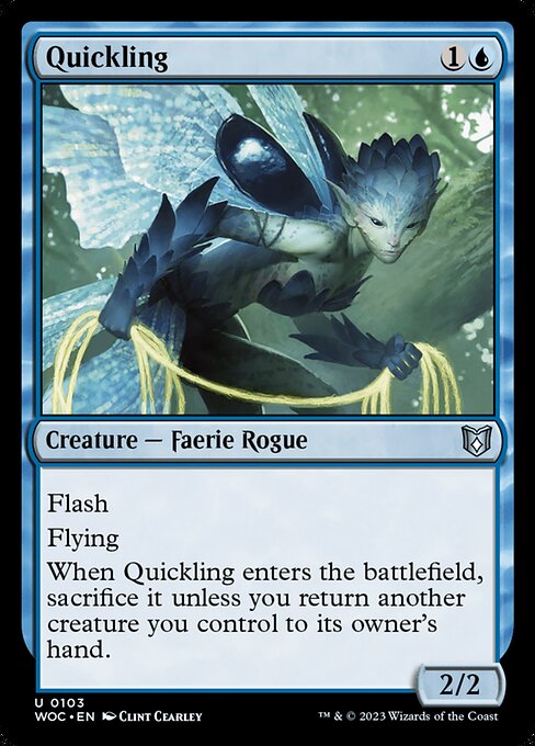 Quickling - Commander: Wilds of Eldraine