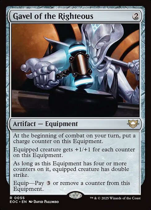 Gavel of the Righteous - Commander: Edge of Eternities