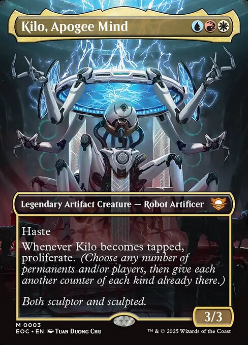 Kilo, Apogee Mind (Borderless) - Commander: Edge of Eternities