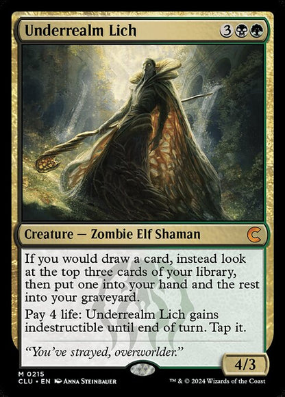 Underrealm Lich - Ravnica: Clue Edition