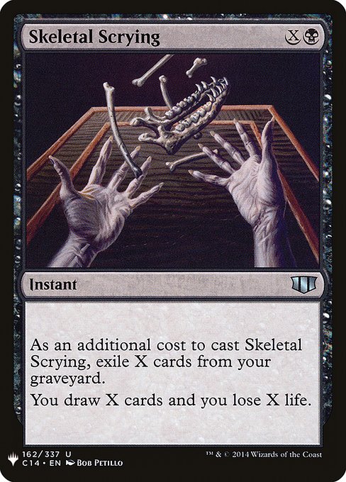 Skeletal Scrying - The List Reprints