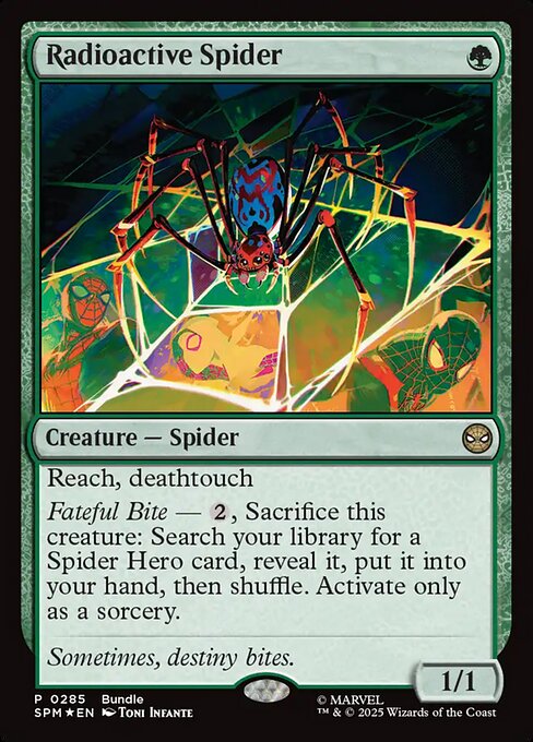 Radioactive Spider - Unique and Miscellaneous Promos