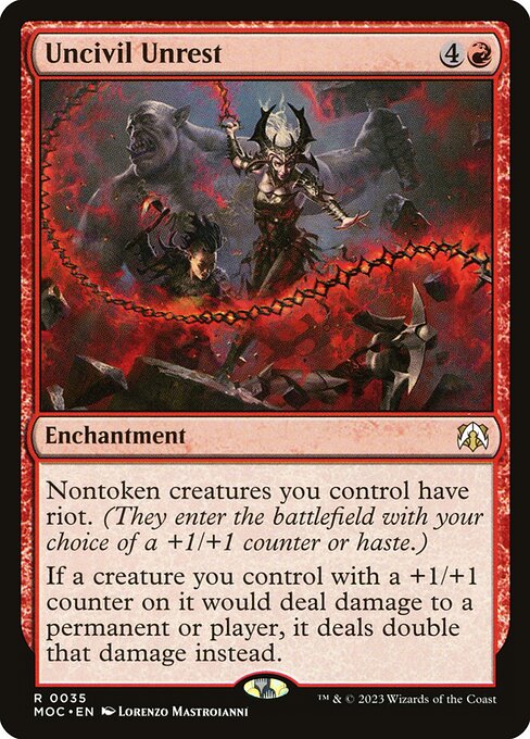 Uncivil Unrest - Commander: March of the Machine