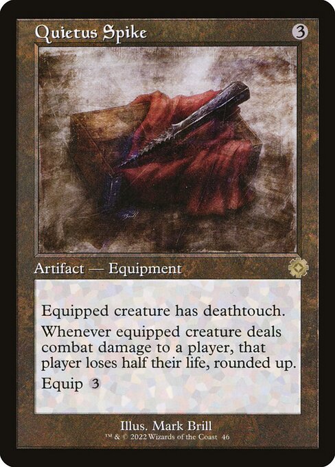 Quietus Spike - The Brothers' War: Retro Frame Artifacts