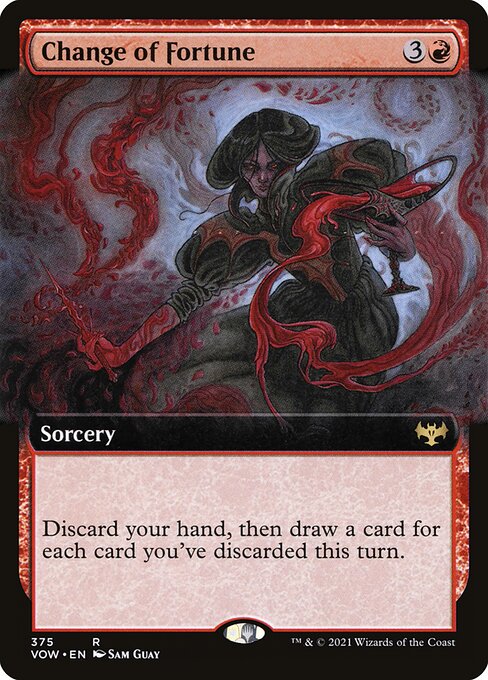 Change of Fortune (Extended Art) - Innistrad: Crimson Vow