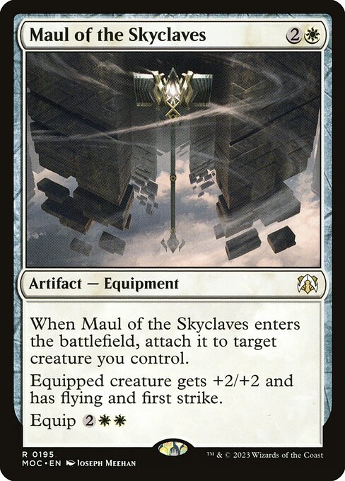 Maul of the Skyclaves - Commander: March of the Machine