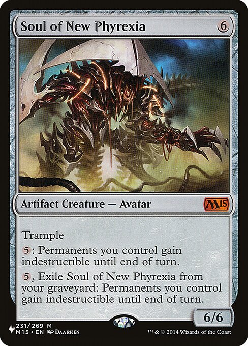 Soul of New Phyrexia - The List Reprints