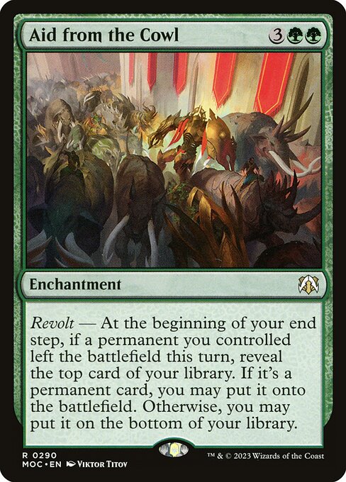 Aid from the Cowl - Commander: March of the Machine
