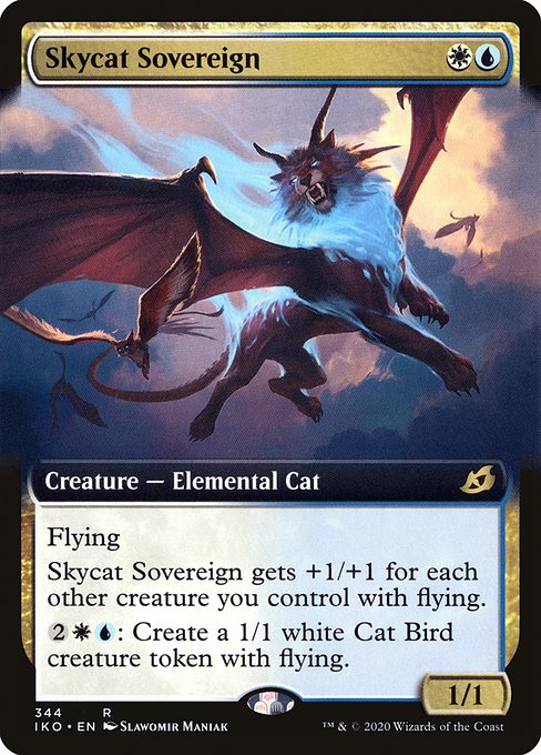 Skycat Sovereign (Extended Art) - Ikoria: Lair of Behemoths