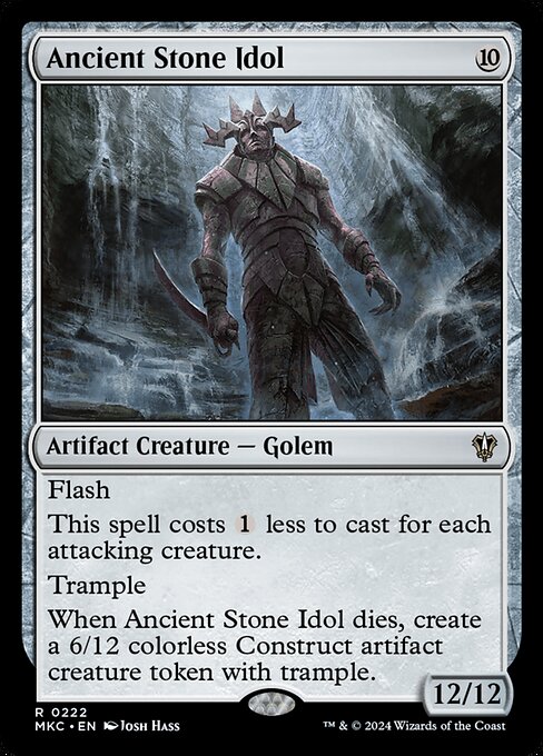 Ancient Stone Idol - Commander: Murders at Karlov Manor