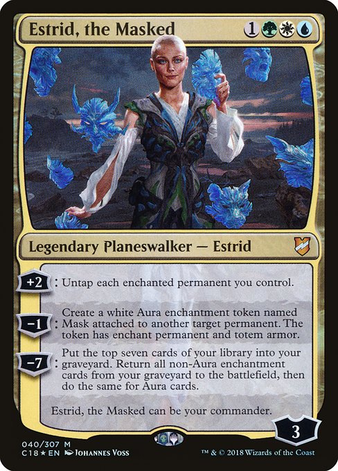Estrid, the Masked - Commander 2018