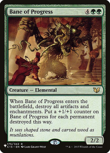Bane of Progress - The List Reprints