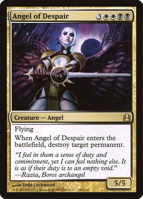 Angel of Despair - Commander