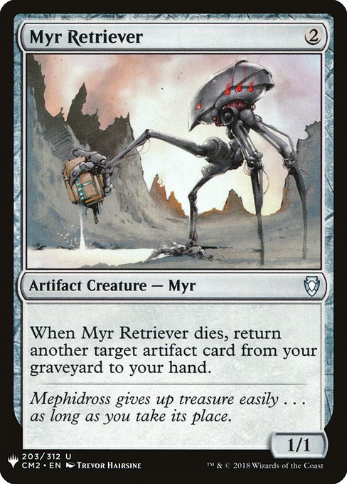 Myr Retriever - The List Reprints