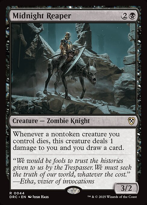 Midnight Reaper - Commander: Aetherdrift