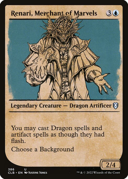 Renari, Merchant of Marvels (Showcase) - Commander Legends: Battle for Baldur's Gate