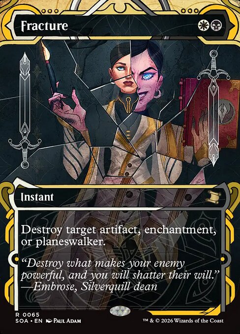 Fracture (Foil) - Secrets of Strixhaven: Mystical Archive