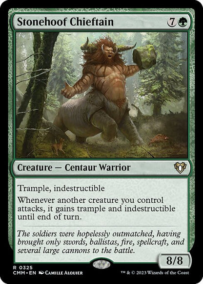 Stonehoof Chieftain - Commander Masters