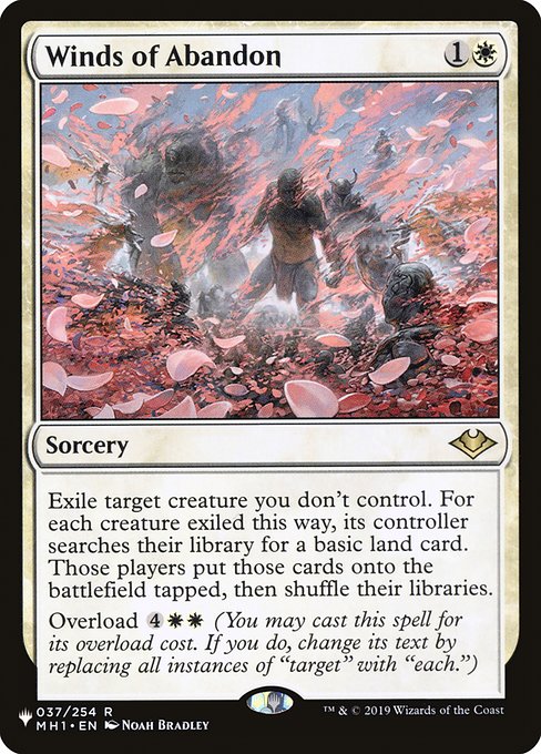 Winds of Abandon - The List Reprints
