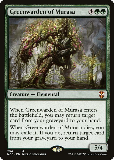 Greenwarden of Murasa - Commander: Streets of New Capenna