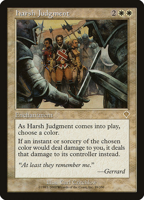 Harsh Judgment - Invasion