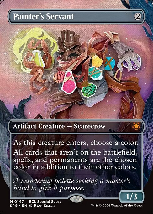 Painter's Servant (Borderless) - Special Guests