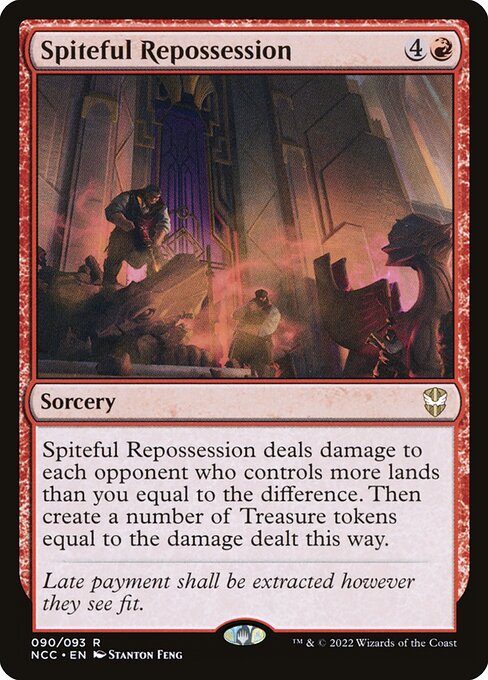 Spiteful Repossession - Commander: Streets of New Capenna