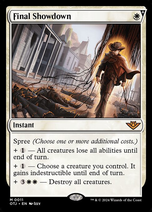 Final Showdown (Foil) - Outlaws of Thunder Junction