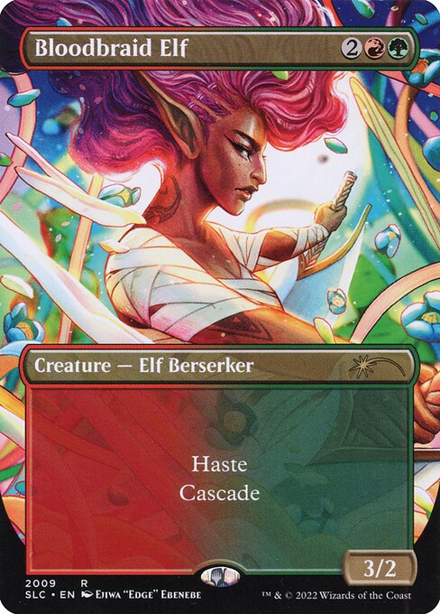 Bloodbraid Elf - Secret Lair Countdown Kit