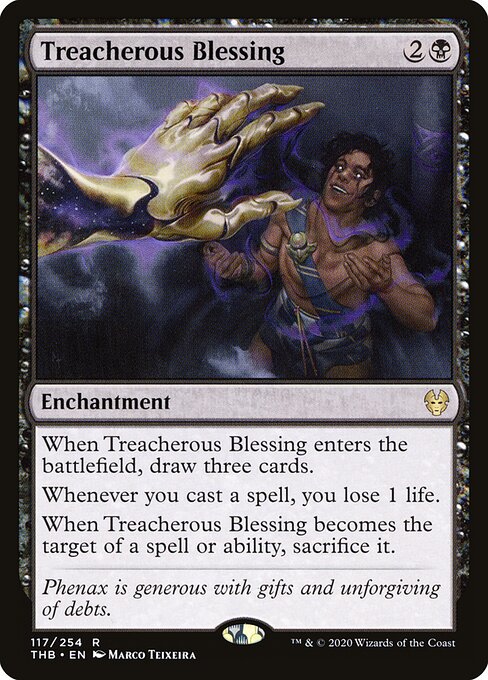 Treacherous Blessing - Theros Beyond Death