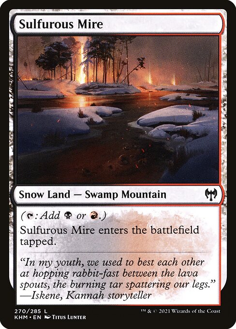 Sulfurous Mire - Kaldheim