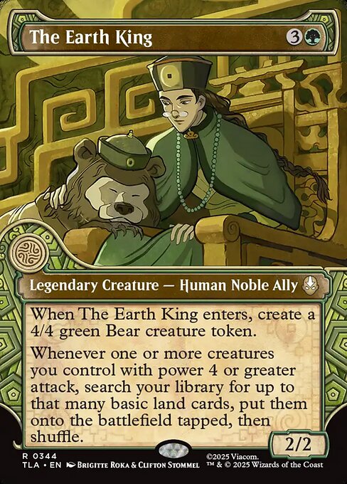 The Earth King (Showcase) (Foil) - Avatar: The Last Airbender