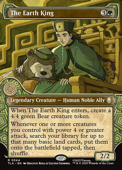 The Earth King (Showcase) (Foil) - Avatar: The Last Airbender