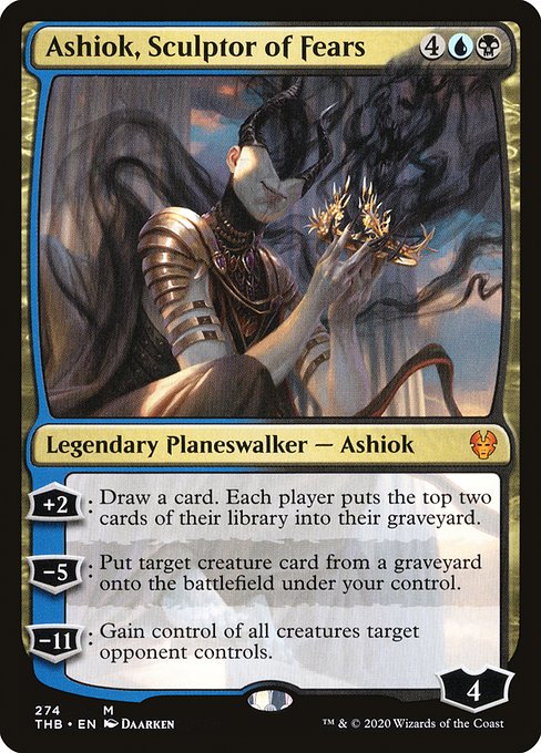Ashiok, Sculptor of Fears (Foil) - Theros Beyond Death