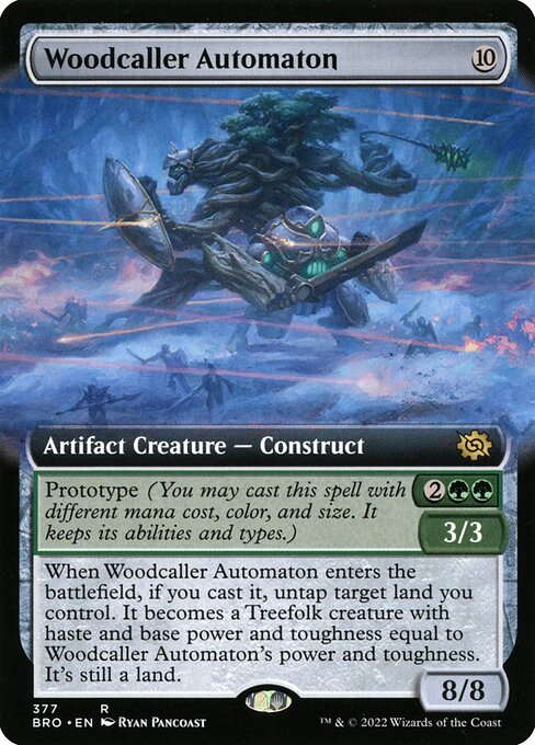 Woodcaller Automaton (Extended Art) - The Brothers' War