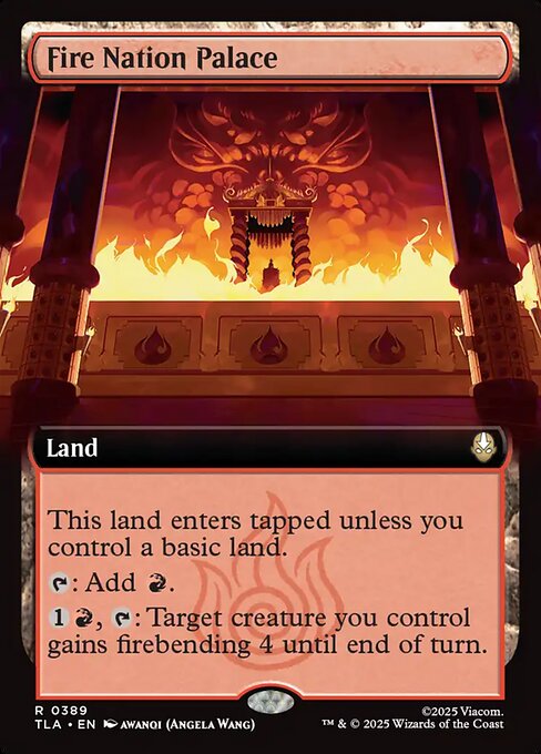Fire Nation Palace (Extended Art) - Avatar: The Last Airbender