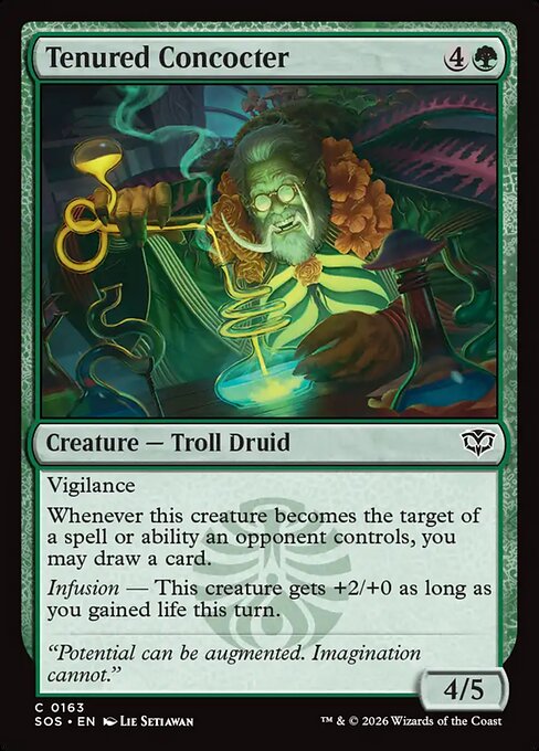 Tenured Concocter (Foil) - Secrets of Strixhaven