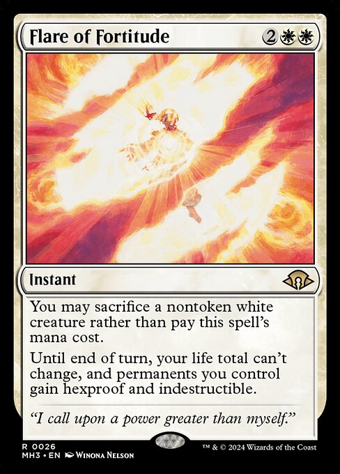 Flare of Fortitude (Foil) - Modern Horizons 3