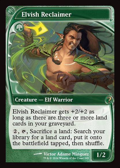 Elvish Reclaimer (Future Sight) - Mystery Booster 2