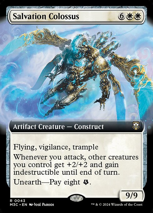 Salvation Colossus (Extended Art) - Commander: Modern Horizons 3