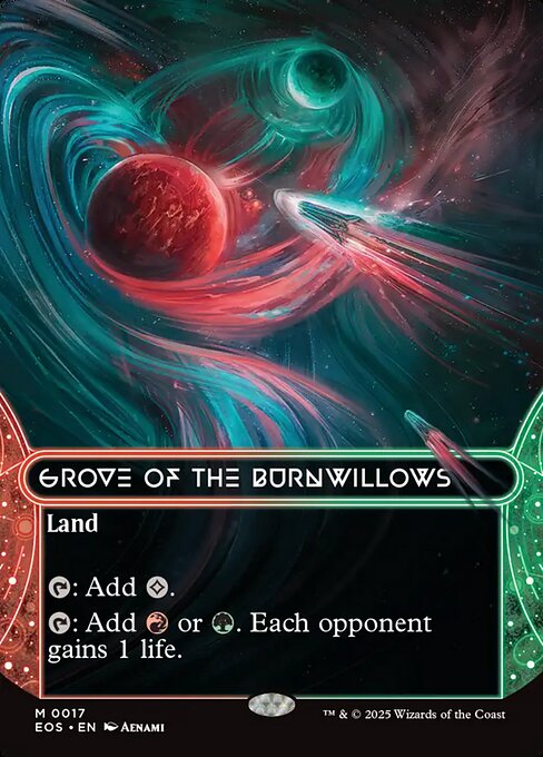 Grove of the Burnwillows (0017) (Borderless) - Edge of Eternities: Stellar Sights