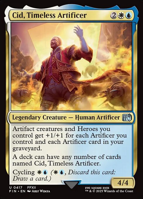 Cid, Timeless Artificer (0417) - FINAL FANTASY