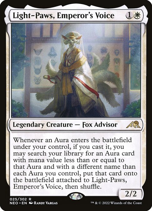 Light-Paws, Emperor's Voice (Foil) - Kamigawa: Neon Dynasty