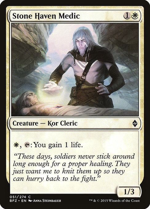 Stone Haven Medic - Battle for Zendikar