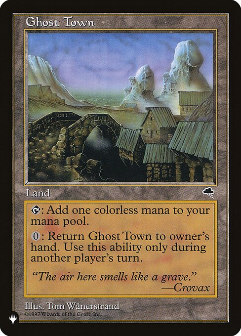 Ghost Town - The List Reprints