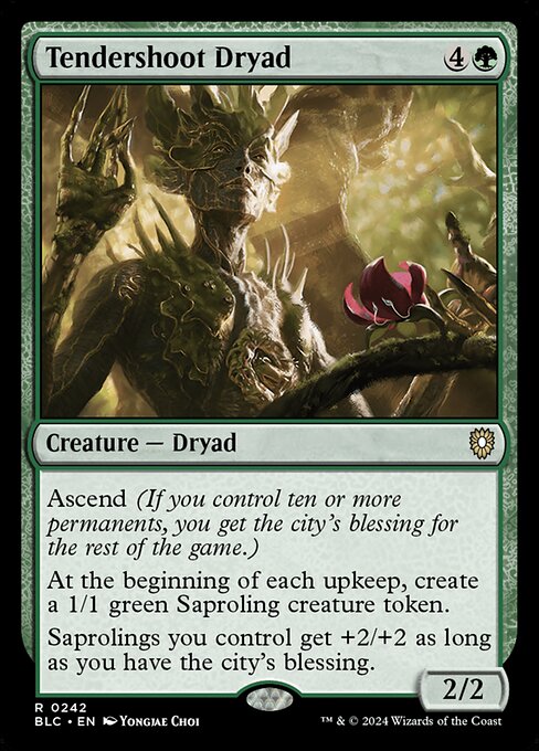 Tendershoot Dryad - Commander: Bloomburrow