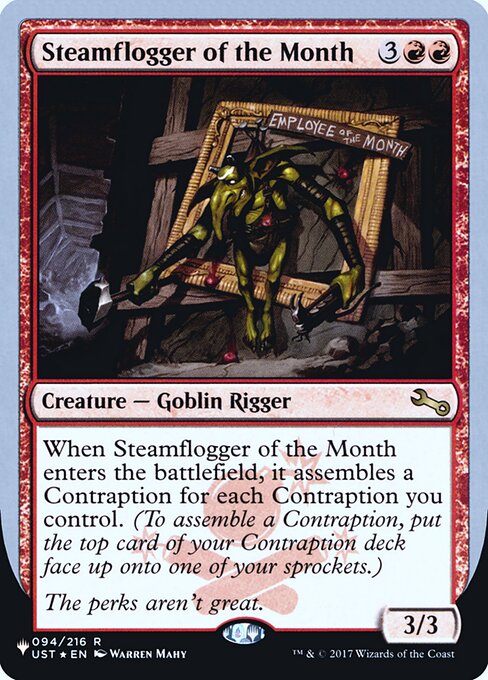 Steamflogger of the Month (Foil) - The List Reprints