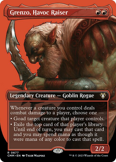 Grenzo, Havoc Raiser (Borderless) - Commander Masters
