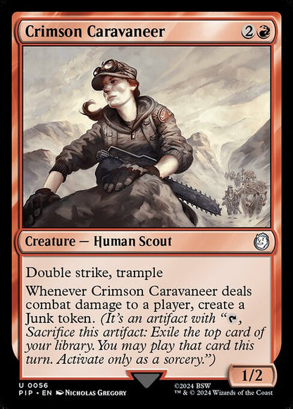 Crimson Caravaneer - Universes Beyond: Fallout